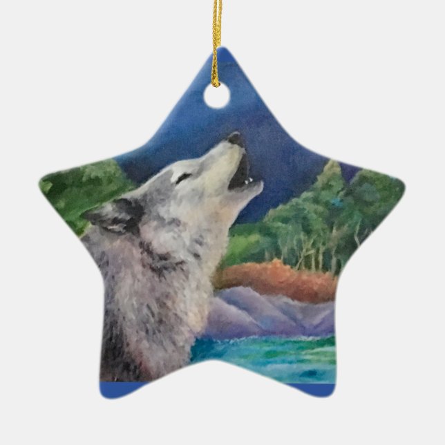 Ornement de chanson de loup (Devant)