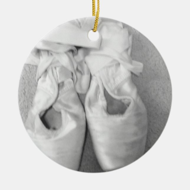 Ornement de chaussures de ballet de danseur (Devant)
