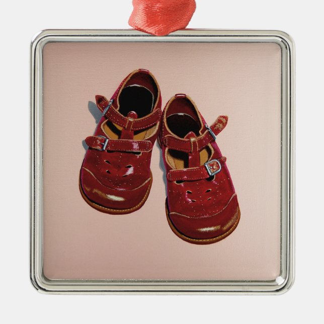 Ornement de chaussures rouges (Devant)