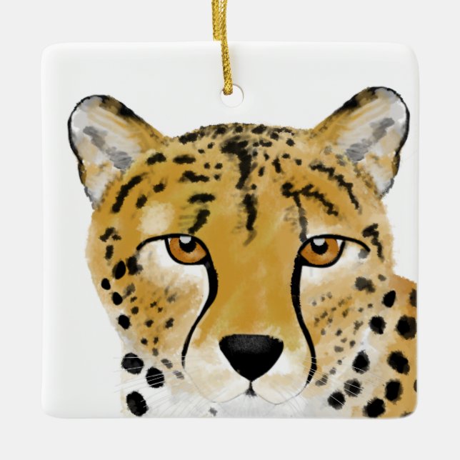 Ornement de Cheetah (Devant)
