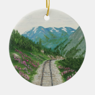Ornement de chemin de fer de Skagway