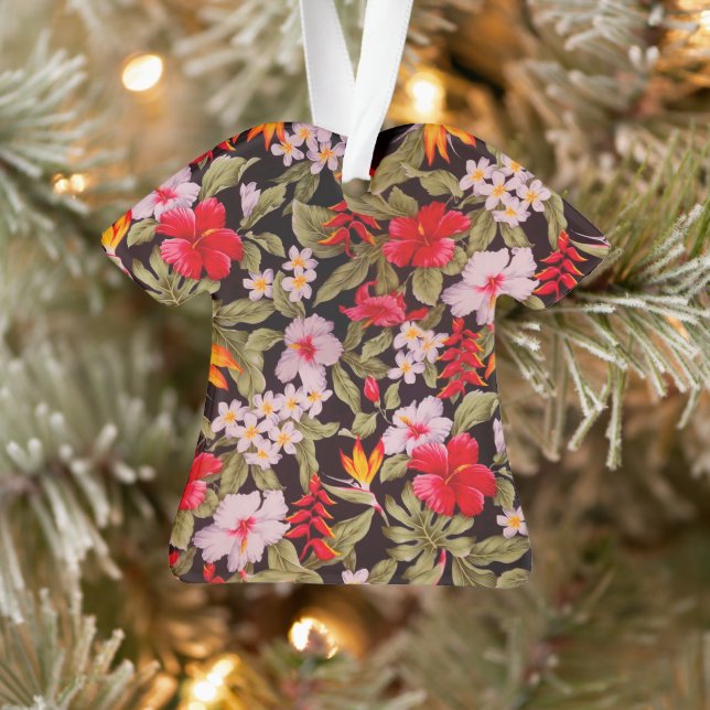 Ornement de chemise Floral Aloha (Arbre)