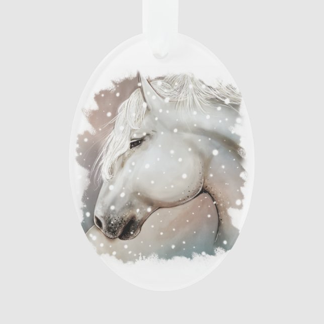 Ornement de cheval de Milou (devant)
