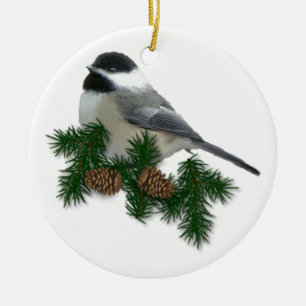 Ornement de chickadee