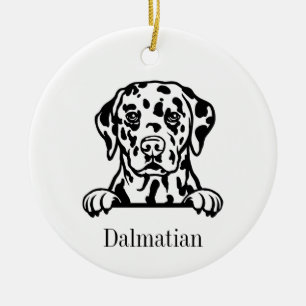 Ornement de chien dalmate