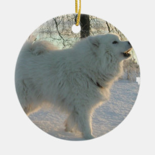Ornement de chien de Grands Pyrénées