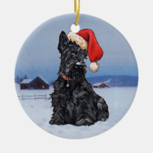 Ornement de chien Scottie