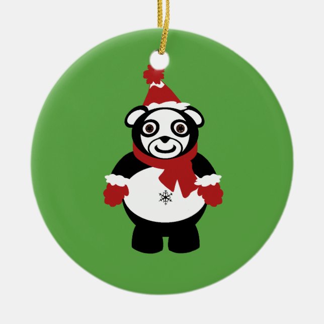 ornement de Claus de panda (Devant)
