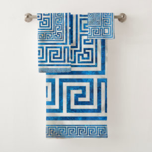 Ornement de clé grecque - Mander grec - Marbre ble