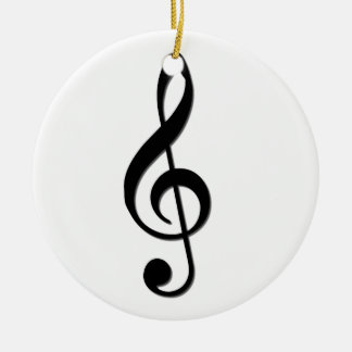 Ornement de clef triple