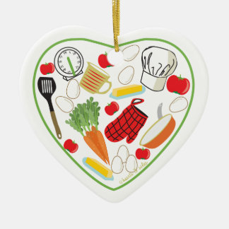 Ornement de coeur de chef