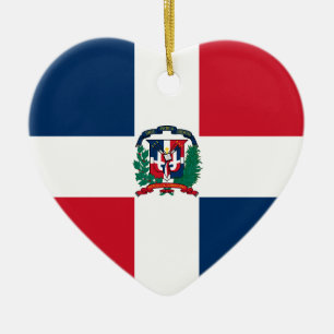 Ornement de coeur de drapeau de la République