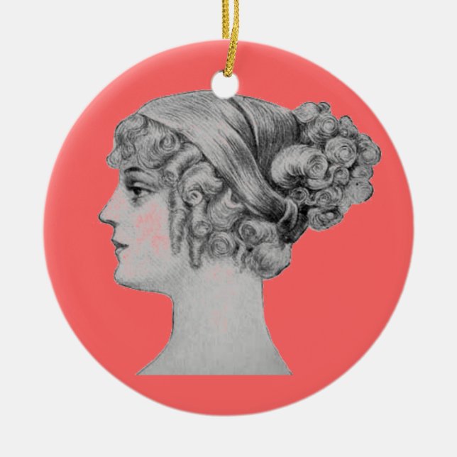 Ornement de coiffure vintage (Devant)