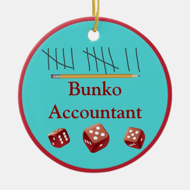 Ornement de comptable de Bunko (Devant)