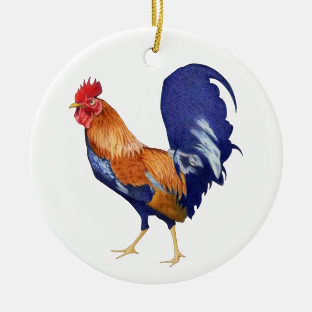 Ornement de coq (Devant)