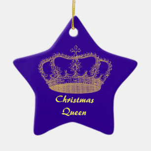 Ornement de couronne d'or