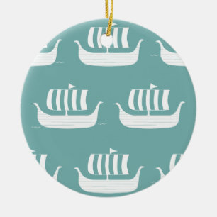 Ornement de coutume de bateaux de Viking