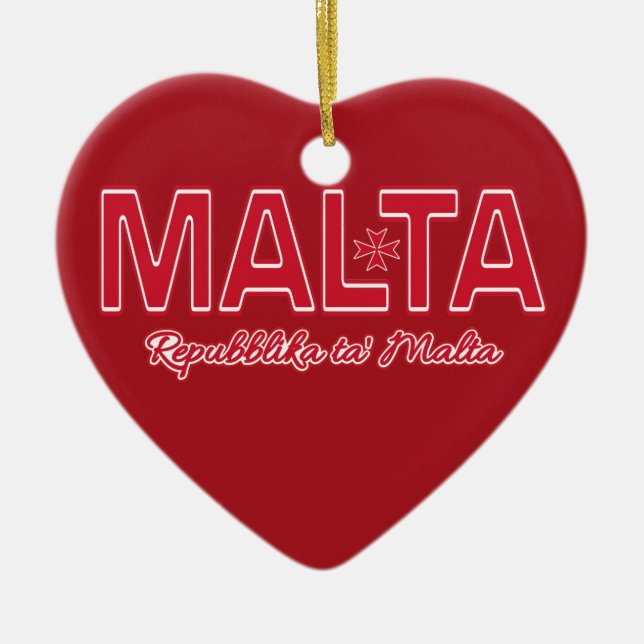 Ornement de coutume de MALTE (Devant)