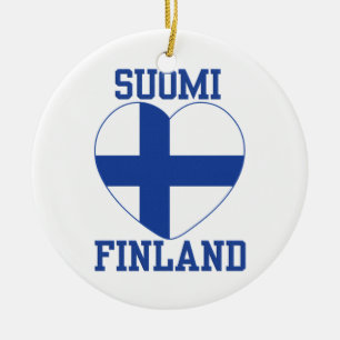 Ornement de coutume de SUOMI FINLANDE