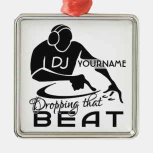 Ornement de coutume du DJ