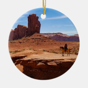 Ornement de cow-boy solitaire