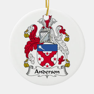 Ornement de crête de famille d'Anderson