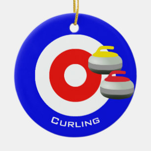 Ornement de curling