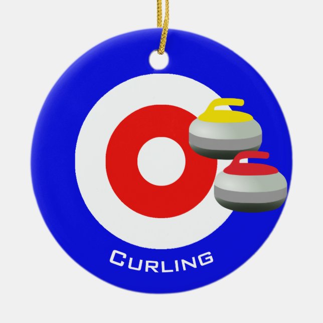 Ornement de curling (Devant)
