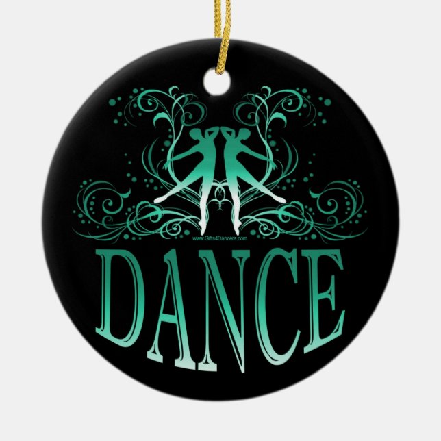 Ornement de danse (vert) (Devant)