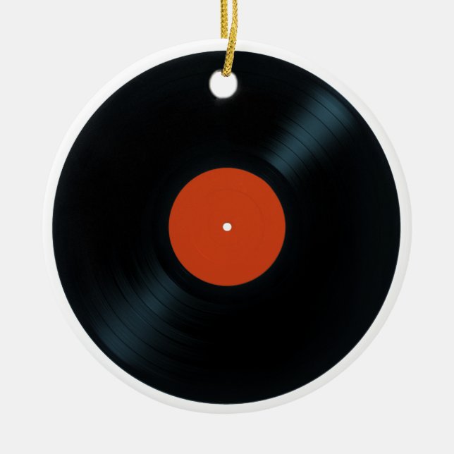 Ornement de DISQUE VINYLE (Devant)