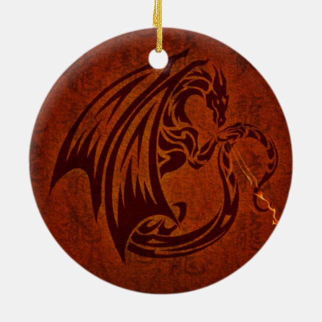 Ornement de dragon (Dos)