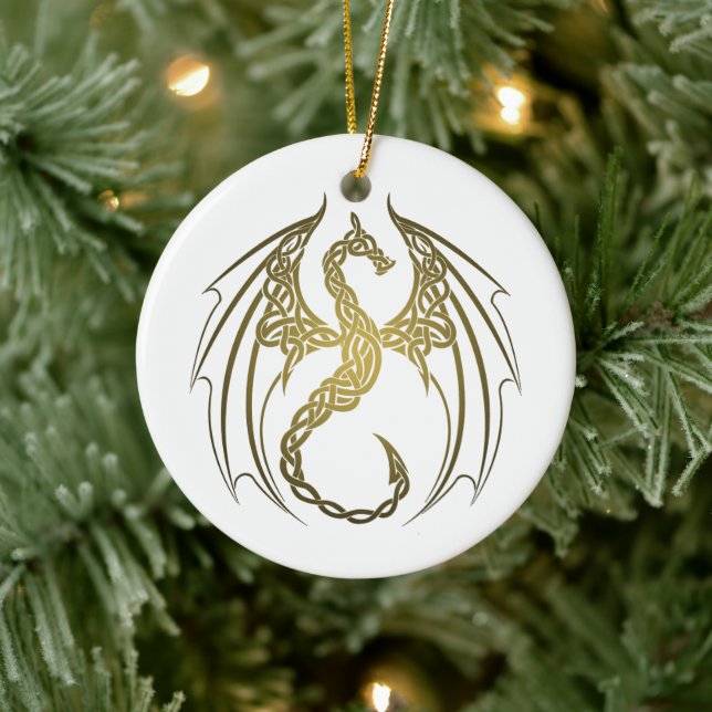 Ornement de Dragon Celtique (Arbre)