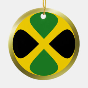 Ornement de drapeau de la Jamaïque