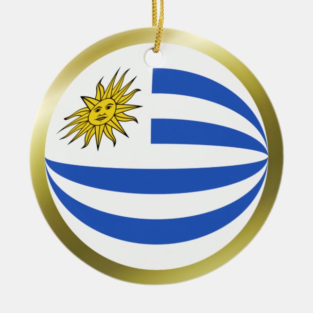 Ornement de drapeau de l'Uruguay (Devant)