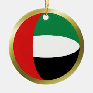 Ornement de drapeau des EAU