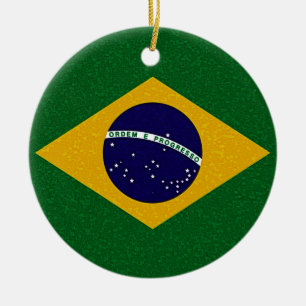 Ornement de DRAPEAU du BRÉSIL