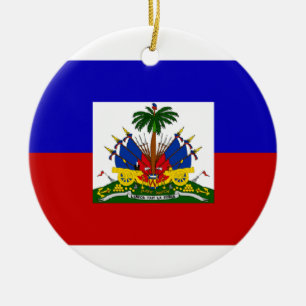 ORNEMENT DE DRAPEAU DU HAÏTI