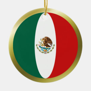 Ornement de drapeau du Mexique