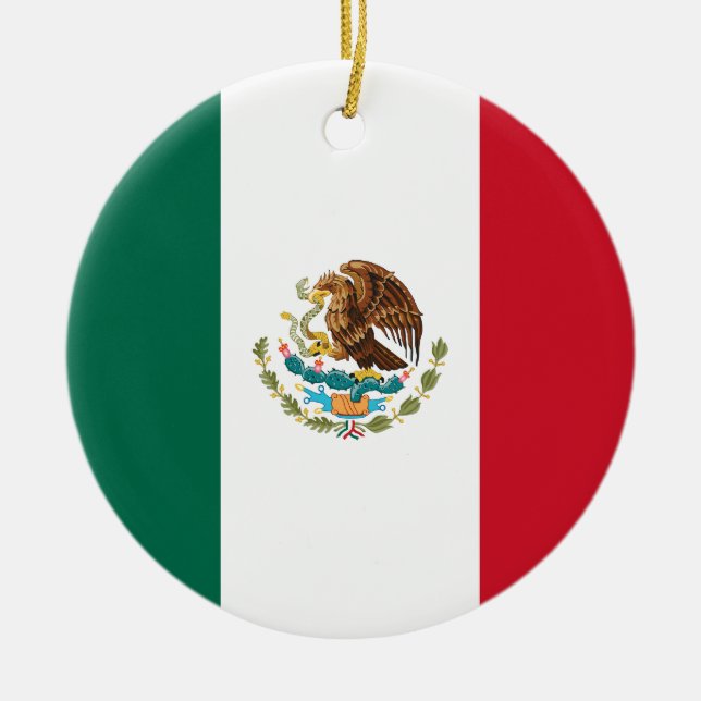 Ornement de drapeau du Mexique (Devant)