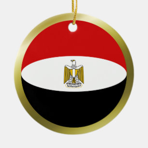 Ornement de drapeau égyptien