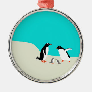 Ornement de famille de Penguine