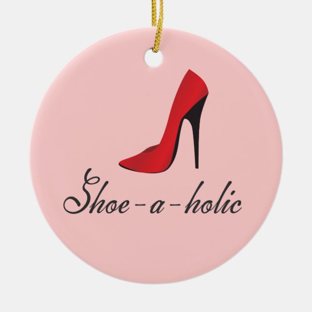 Ornement de Fashionista de Chaussure-un-holic (Devant)