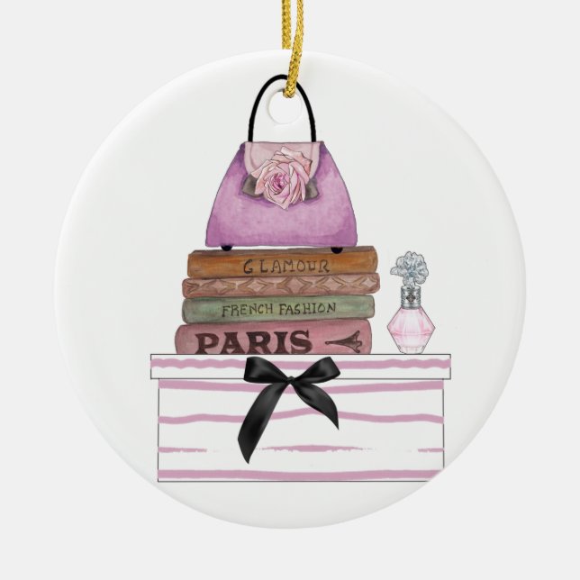 Ornement de Fêtes fashionista (Devant)