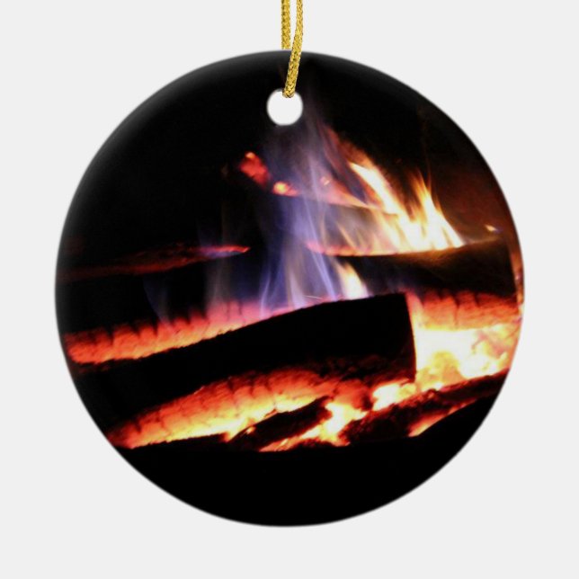 Ornement de feu de camp (Devant)