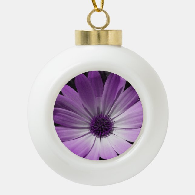 Ornement de Fleur de Faisée Violette (Devant)