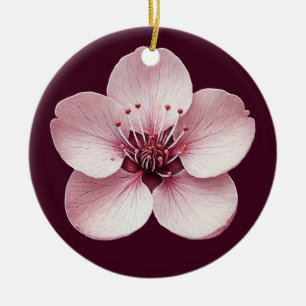 Ornement de fleurs cerises