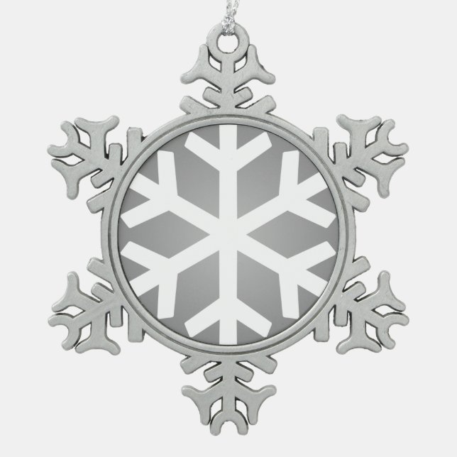 Ornement de flocon de neige (Devant)