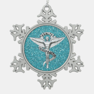 Ornement de flocon de neige de l'Emblème Chiroprat