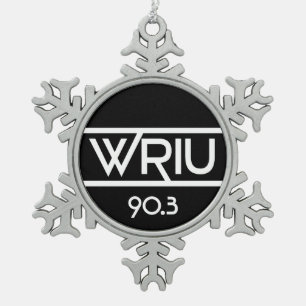 Ornement de flocon de neige de WRIU