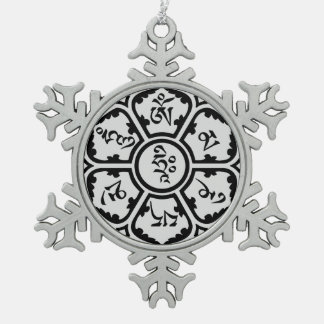Ornement de flocon de neige d'incantation